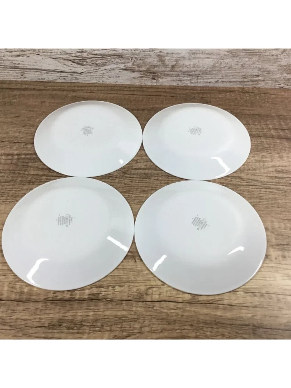 Set of 4 Corelle Garden Sketch Bands Bread & Butter Plates 6 3/4 In